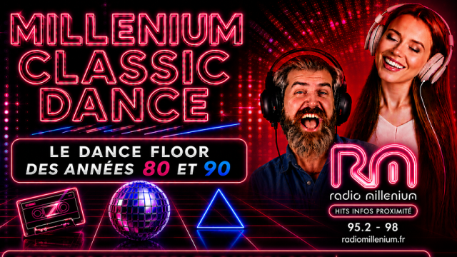 MILLENIUM CLASSIC DANCE - Les sons clubs 80s et 90s qui ont fait danser les Voironnais.. Grenoblois.. Isérois..